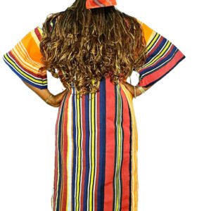 Premium Vintage African Aso-oke Women's Bubu - Image 2