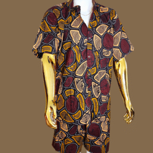 African Men’s 2 Piece Set. - Image 1