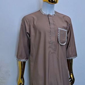Equisite Tan African 2 Piece Short Sleeve - Image 3