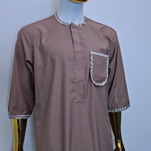 Equisite Tan African 2 Piece Short Sleeve - Image 1