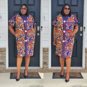 Stoned Short  Senegalese Kaftan - Image 2