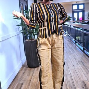 African Aso-Oke Women's Set - Image 2