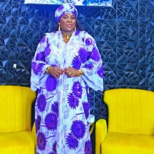 Sissy African Women's Lace Kaftan - Image 2