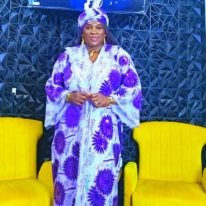 Sissy African Women's Lace Kaftan - Image 4