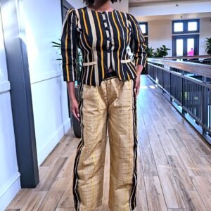 African Aso-Oke Women's Set - Image 1