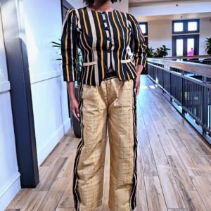 African Aso-Oke Women's Set - Image 4